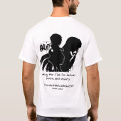 T-shirt Génie et chemise d'Aun de folie (Dos)