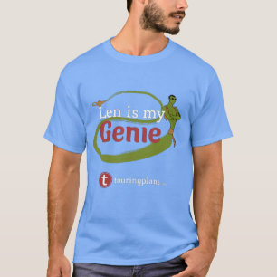 T-shirt Genie Green Gold