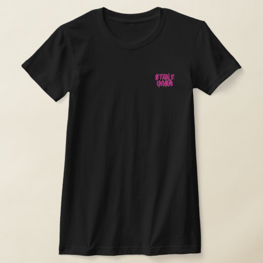 T-SHIRT GÉNIE INSTABLE (Poser)