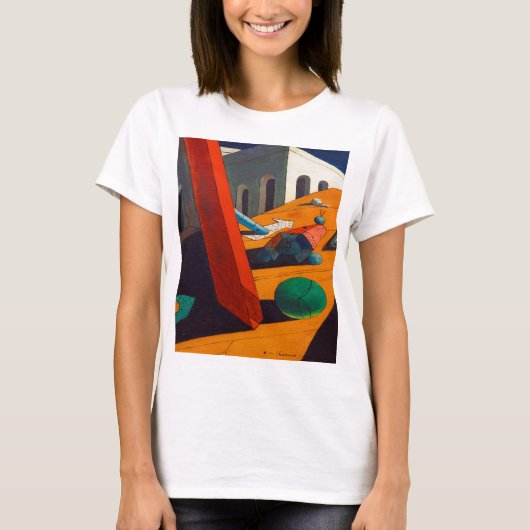 T-shirt Génie mauvais de Giorgio de Chirico d'un roi (Devant)