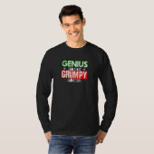 T-shirt Génie Par Naissance Grumpy Par Choix (Devant entier)