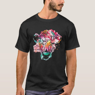 T-shirt Génisse Saint-Valentin Western Highland Cow 1