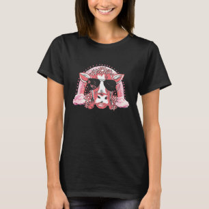T-shirt Génisse Saint-Valentin Western Highland Cow 2