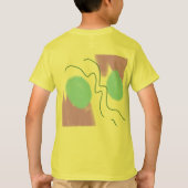 T-shirt GÉNOME DE CERCLE D'OR (Dos)