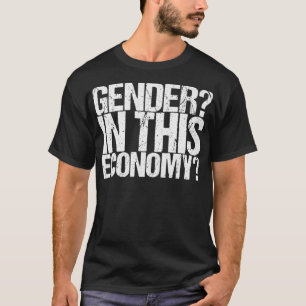 T-shirt Genre Dans Cette Économie Premium
