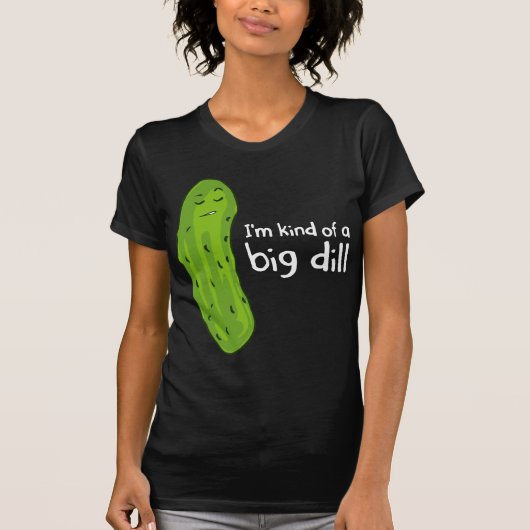 T-shirt Genre de pickle à l'aneth d'affaire (Devant)
