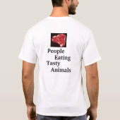 T-shirt Genre différent de PETA (Dos)