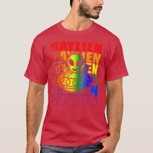 T-shirt Genre Lesbienne Gay Trans Queer Arc-en-ciel 20