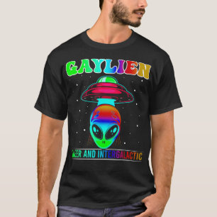 T-shirt Genre Lesbienne Gay Trans Queer Arc-en-ciel 45