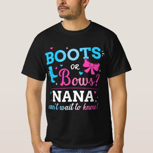 T-shirt Genre révéler bottes ou arcs nana correspondant bé (Devant)