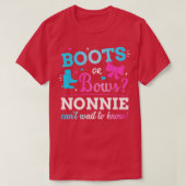 T-shirt Genre révéler bottes ou arcs nonnie correspondant (Design devant)