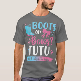 T-shirt Genre révéler bottes ou arcs Tutu correspondant bé