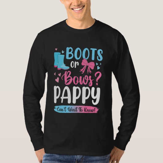 T-shirt Genre Révéler Bottes Ou Vaches Pappy Correspondant (Devant)