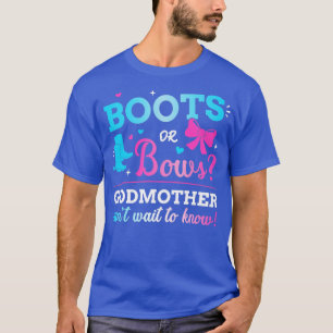 T-shirt Genre révéler des bottes ou des arcs marraine corr