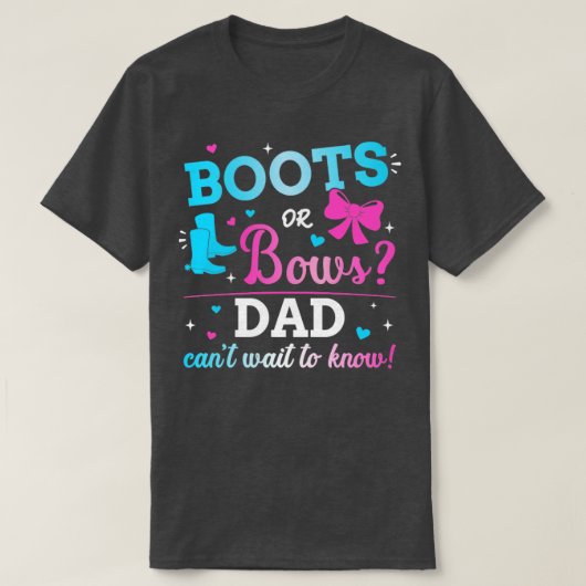T-shirt Genre révéler des bottes ou des arcs papa correspo (Design devant)