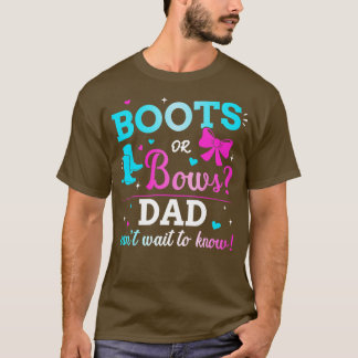 T-shirt Genre révéler des bottes ou des arcs papa correspo