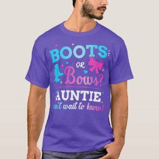 T-shirt Genre révéler des bottes ou des arcs tante corresp