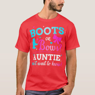 T-shirt Genre révéler des bottes ou des arcs tante corresp