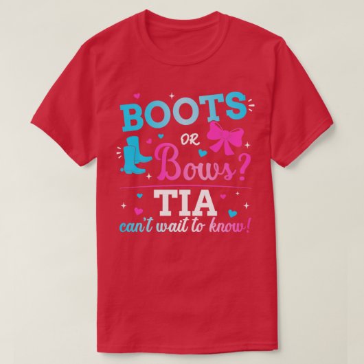 T-shirt Genre révéler des bottes ou des arcs tia correspon (Design devant)
