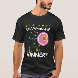 T-shirt Genre Révéler drôle Qui est le vainqueur chasse au