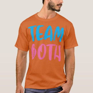 T-shirt Genre révéler équipe à la fois bébé famille fête d