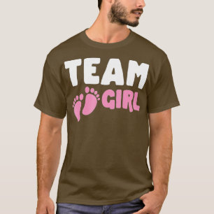 T-shirt Genre révéler équipe de la fête Fille Faire-part A