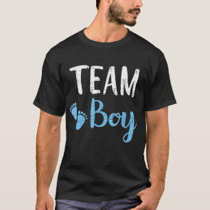 T-shirt Genre révéler équipe garçon jumelé famille bébé fê