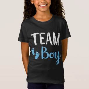 T-Shirt Genre révéler équipe garçon jumelé famille bébé fê