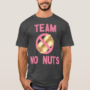 T-shirt Genre révéler l'équipe pas de fille à noix corresp