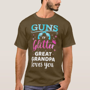 T-shirt Genre révéler les armes ou parties scintillant arr
