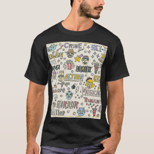 T-shirt Genres de films : émissions télévisées Jeu de dood