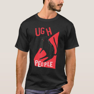 T-shirt Gens de mauvaise humeur Chat