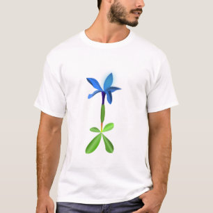 T-shirt gentiane