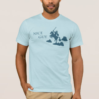 T-shirt Gentil type dans l'armure brillante (marine)