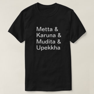 T-shirt Gentillesse affectueuse, compassion, joie, égalité