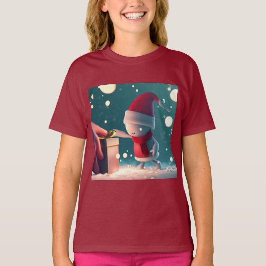 T-shirt Gentillesse de Noël 3 (Devant)