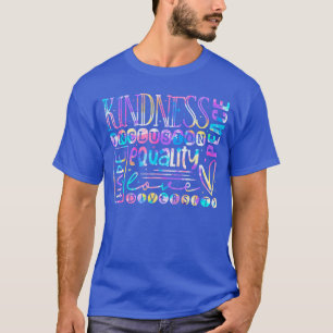 T-shirt Gentillesse Paix Égalité Amour Espoir Diversité Hu