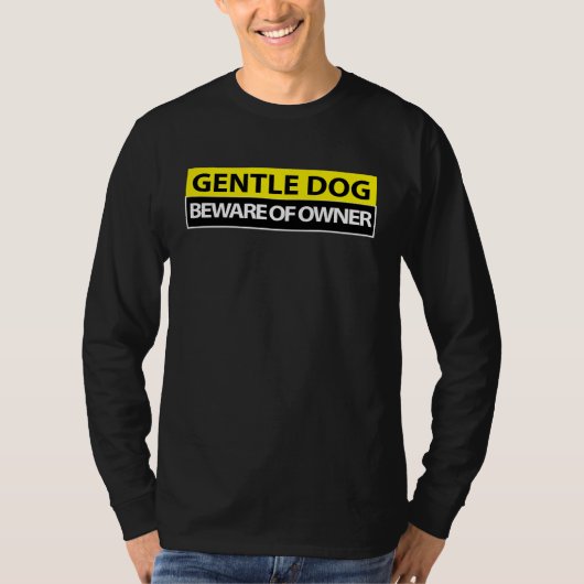 T-shirt GENTLE DOG Dad Joke (Devant)