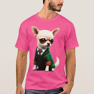 T-shirt gentleman chihuahua