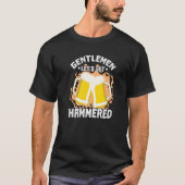 T-shirt Gentleman Let's get Hammered (Devant)