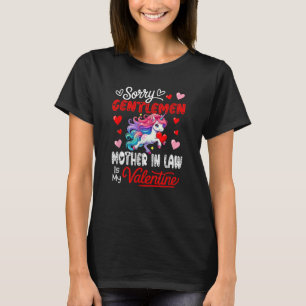 T-shirt Gentlemen Funny Blague Mère En Droit Est Ma Saint