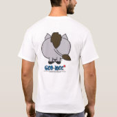 T-shirt Geo-petit de message de Halloween ! (Dos)