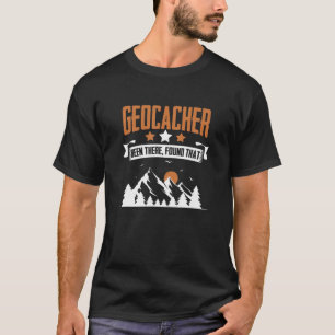 T-shirt Géocachage Au Trésor Geocache A Trouvé Ce Géocache