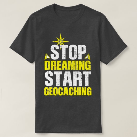 T-shirt Géocaching Disant (3) (Design devant)