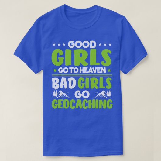 T-shirt Geocaching Geocacher Geocache Caching Cache Cadeau (Design devant)
