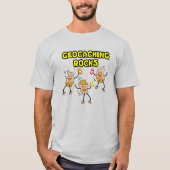 T-shirt Géocaching Rocks (Devant)