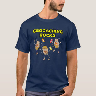 T-shirt Géocaching Rocks