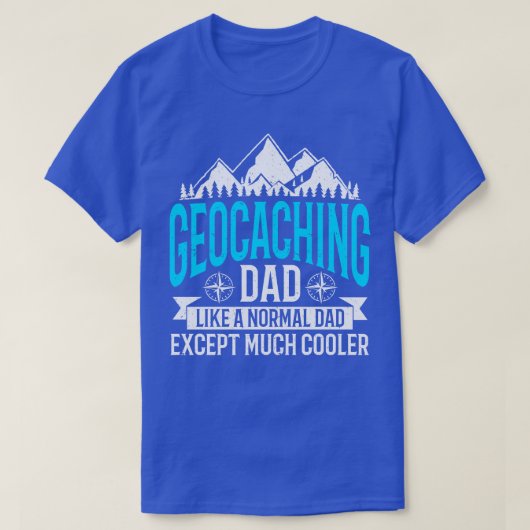 T-shirt Geocashing Geocahing Geocacher Geocache Geocache G (Design devant)