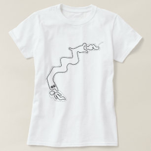 T-shirt Géoglyphes de Dragon Aliens anciens Lignes Nazca