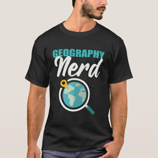 T-shirt Géographe Nerd Archéologue (Devant)